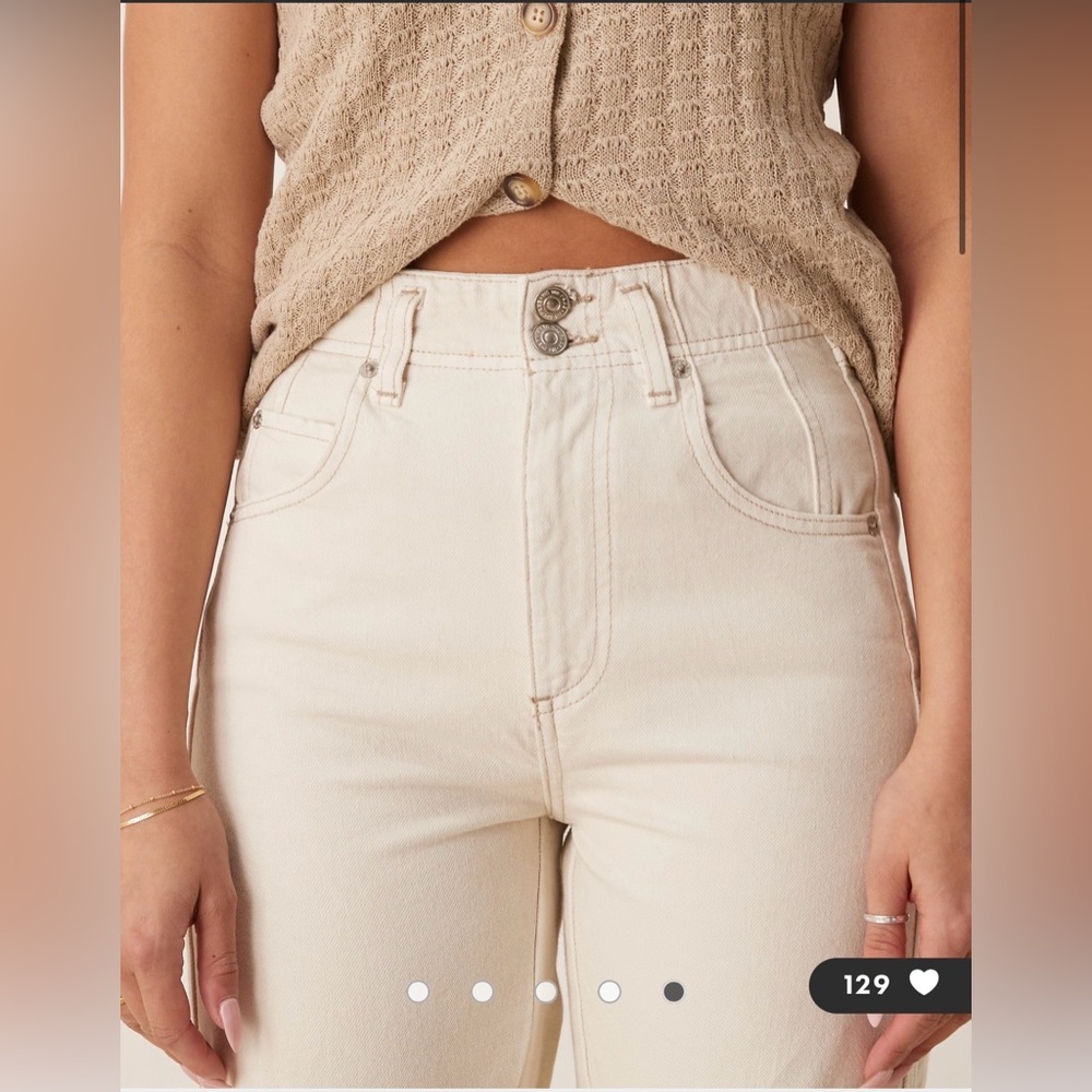 💙 Free People We The Free Aster Straight Leg Jeans - Picture 5 of 8